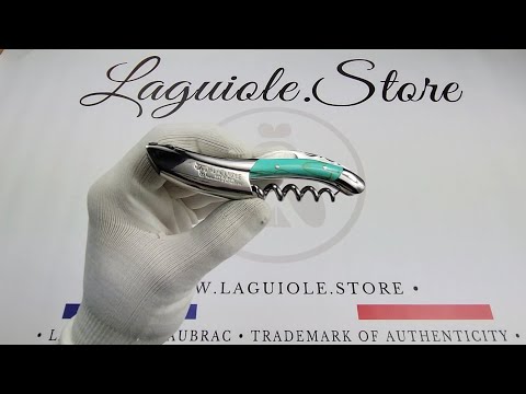Laguiole Corkscrew Turquoise Stone handle | Sommelier Knife