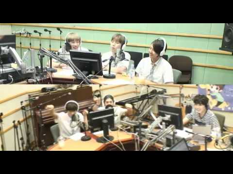 140729 B1A4 talk 2 + fans mission Super Junior Ryeowook KTR