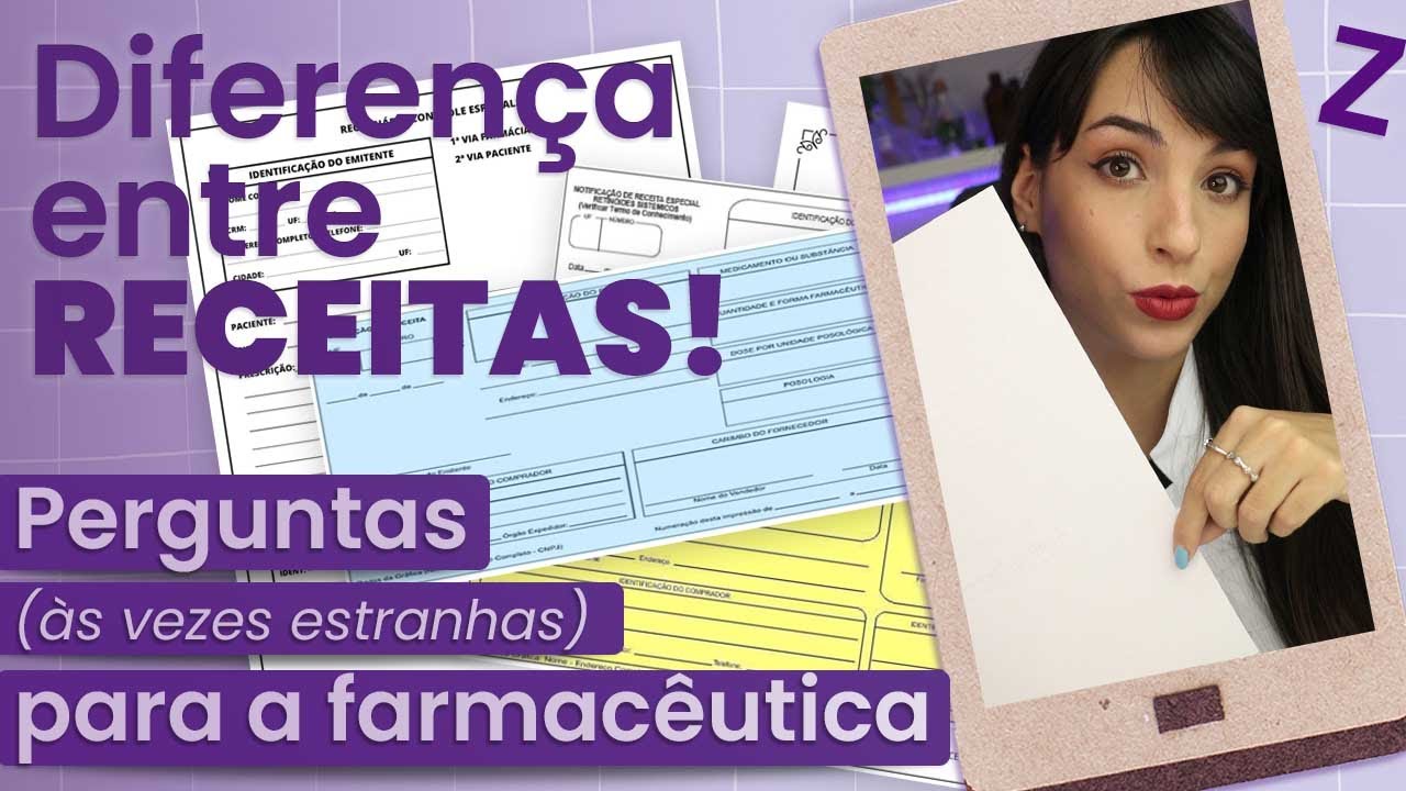 Qual a diferença entre as RECEITAS? | Perguntas para a farmacêutica | #26