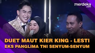 Download lagu Duet Maut Kier King & Lesti Bawakan Lagu 'Lebih Dari Selamanya' Eks Panglima TNI Senyum Tipis-tipis mp3