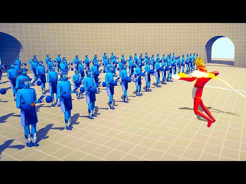 100X EVERY UNIT vs SUPER BOXER | Totally Accurate Battle Simulator TABS