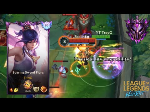 WILD RIFT FIORA VS PANTHEON | TOP 50 Fiora gameplay