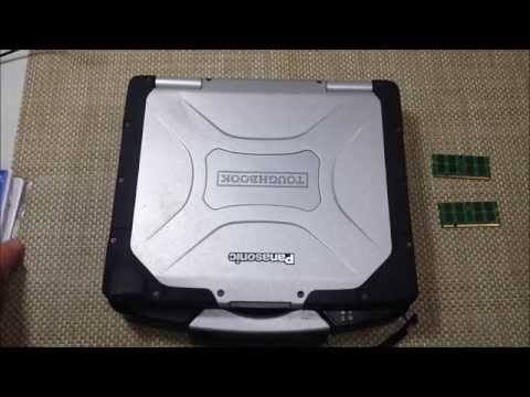 How to Upgrade RAM Memory module on a Panasonic ToughBook CF-30 CF30 laptop