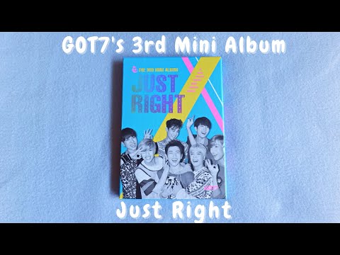 Unboxing GOT7's Just Right Album