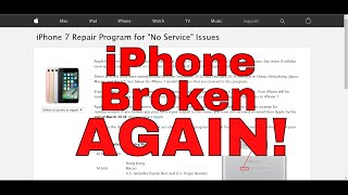 OLD NEWS: iPhone 7 No Service extended warranty advisory for hardware 