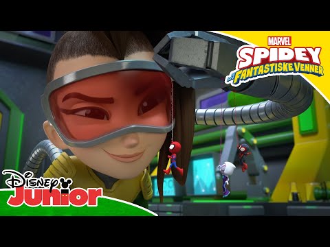 Team Spidey er blevet krympet | Spidey og hans fantastiske venner | Disney Junior Danmark