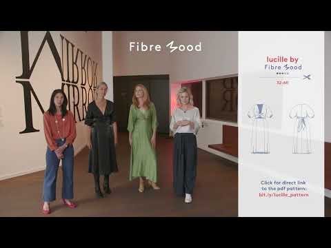 Lucille Kleid Schnittmuster video