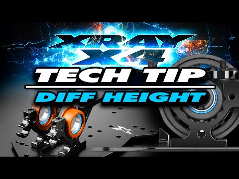XRAY X4 - Tech Tip - Diff Height