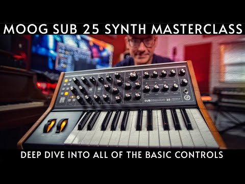 Moog Subsequent 25 Synth Masterclass. Dig into the essential controls!