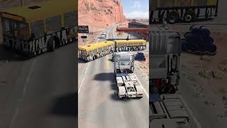 Realistic Highway Car Crashes #473 | BeamNG Drive