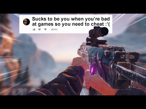 when ur bad so you need to cheat :'(