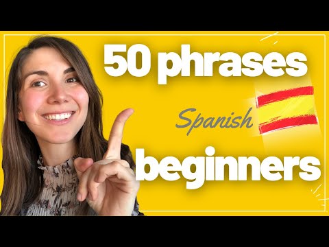 50 frases MUY importantes en ESPAÑOL para principiantes ??