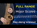 Master Your Scales Full Range Major Scale Workout