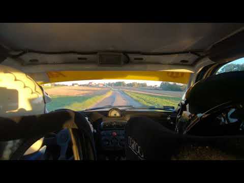 Rajd o Puchar Wójta Gminy Mszana Os 10 Łukasz Zieja/ Robert Pydych Fiat Seicento