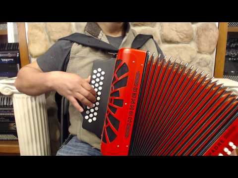 NEW Orange Hohner Compadre Diatonic Button Accordion GCF Sol 31 12 image 4