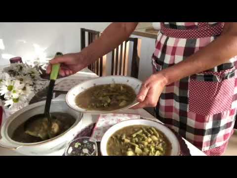 Grüne Bohneneintopf!