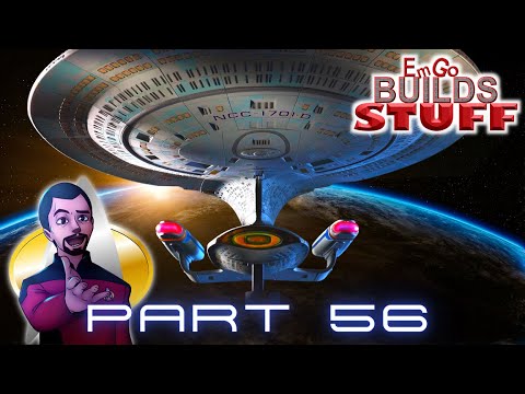 Eaglemoss Star Trek USS Enterprise NCC 1701-D Kit (Part 56): EmGo Builds Stuff