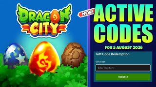 Dragon City Redeem Codes 5 August 2026 || How To Redeem Code || Dragon City Gift Codes