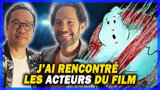 GHOSTBUSTERS Frozen Empire n'a pas été tourné à New York, Paul Rudd me fait des aveux !