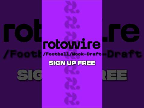 Thumbnail for RotoWire’s new fantasy football mock draft tool explained