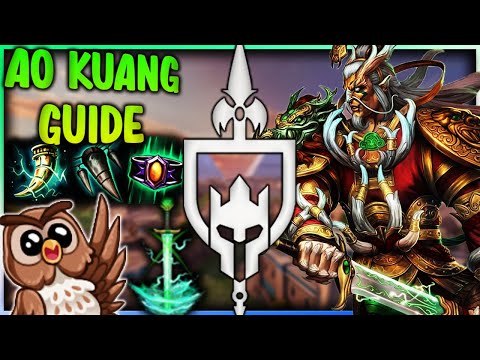 AO KUANG GUIDE: STILL OUT OF CONTROL DAMAGE! | Incon | Smite