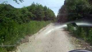 preview picture of video 'BMW F650GS into the Achimgary offroad I'