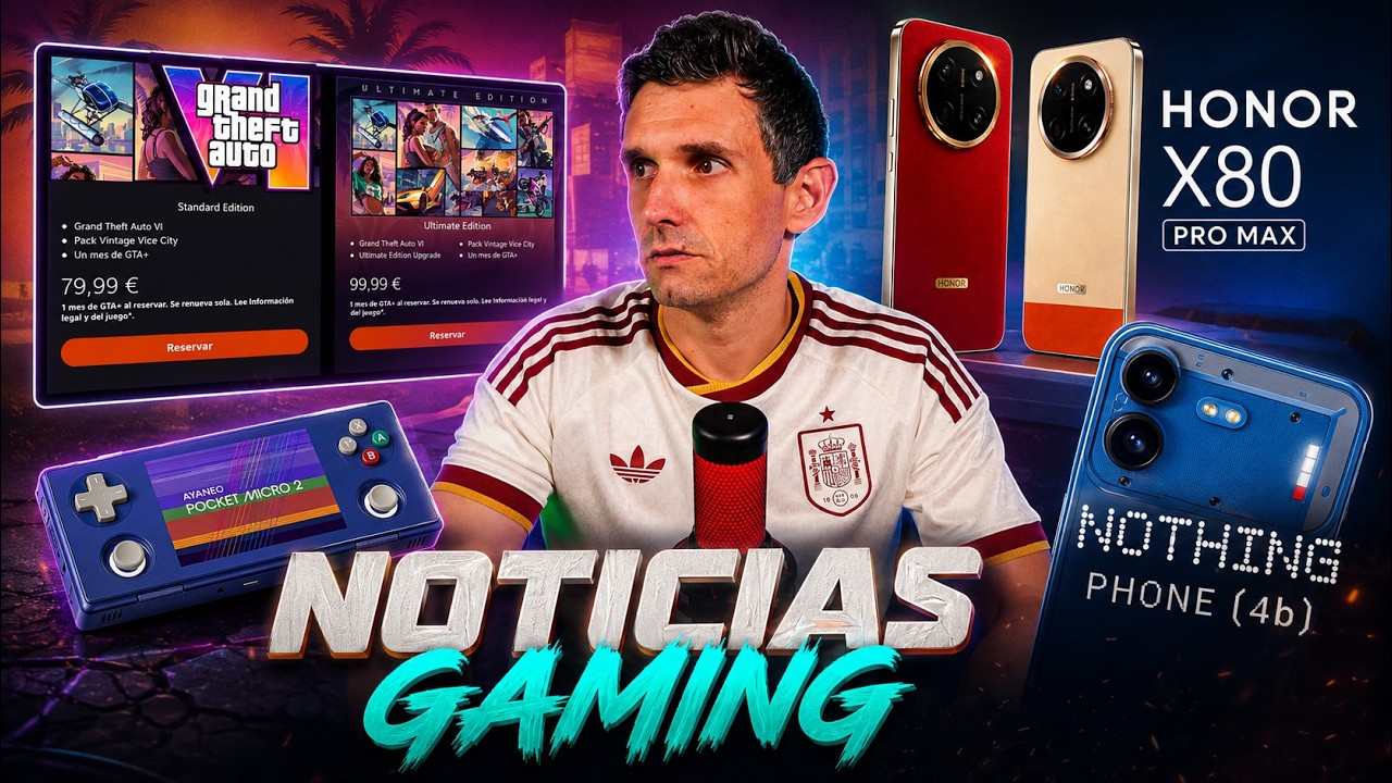 GTA VI ya PUEDES reservar y el HONOR deja KO a TODOS con 10000 nits
