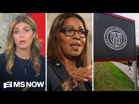 'People really want accountability': NY AG James begins probe into alleged Cornell gang rape case