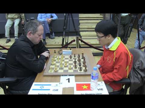 Smirin - Le Quang Liem (1) WORLD BLITZ CHAMP 2013 *