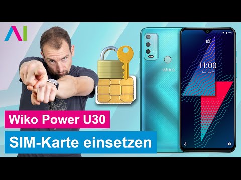 Wiko Power U30 - SIM-PIN ändern • 📱 • 🧑🏽‍💻 • 🔐 •
