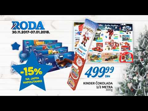 Novogodišnji slatkiši i igračke 30.11.2017 - 7.01.2018.