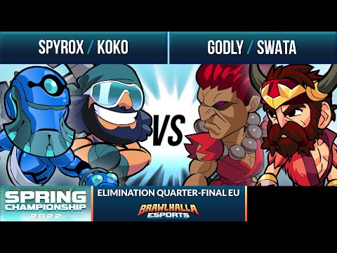 Spyrox & Koko vs Godly & Swata - Elimination Quarter-Final - Spring Championship 2022 - EU 2v2