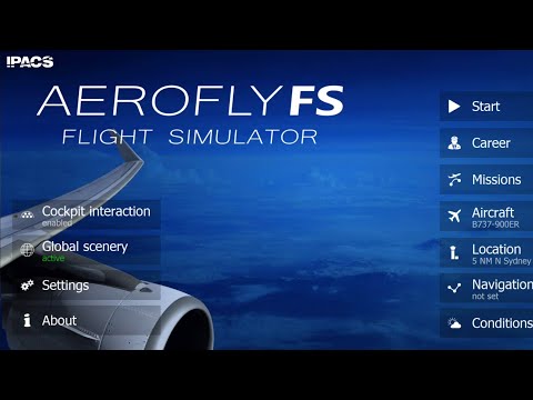 Aerofly FS Global Menu Short Review - YouTube