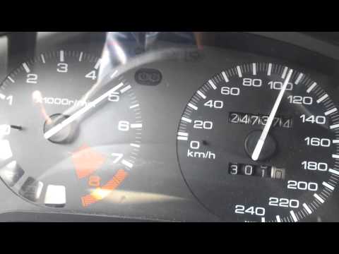 Honda Crx del sol esi  0-140 km/h