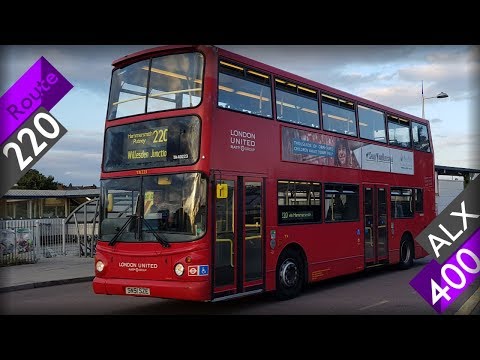 *KICKDOWN* ALX400 Trident on Route 220 [London United]