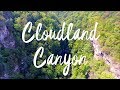 Cloudland Canyon State Park GA 4K Aerial Footage
