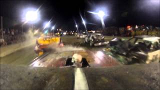 preview picture of video 'Hughesville Demolition Derby GoPro in car camera 7 18 2013'