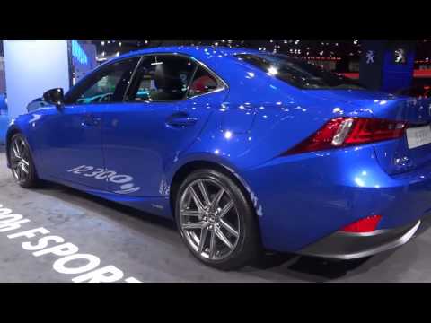 Lexus IS 300h обзору на IAA 2013