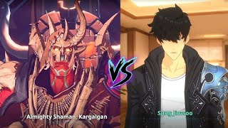 Jinwoo vs Kargalgan | Solo Leveling 2. Sezon TR-Altyazı  #SoloLeveling