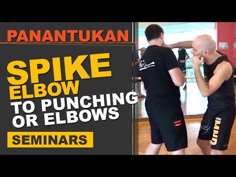 Panantukan: Spike Elbow To Punching Or Elbows