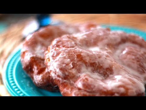 Deep Fried Apple Fritters  🍎   Fast and Easy Homemade Recipe