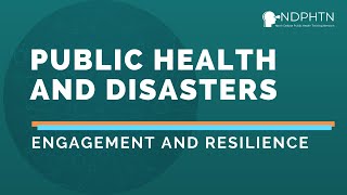 (L024) Public Health and Disasters