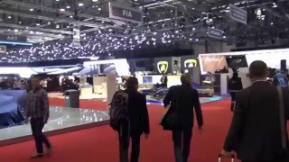 3/1 会場入り口とTOYOTAブース(17:30)の様子 Geneva Motor Show 2016 開幕！