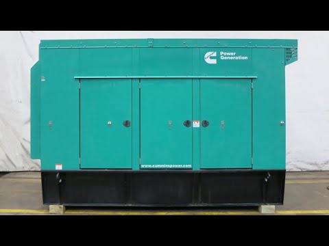 Cummins DFEK 500 kW diesel generator, QSX15-G9 EPA Tier 2 engine, 843 Hrs, Yr 2005 - CSDG # 4663