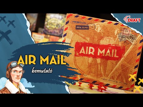 Régi légiposta rosta | Air Mail társasjáték bemutató #hiddengem - :: DRAFT :: Társasjáték vlog