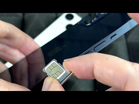 Remove or Switch the Sim Card in your iPhone 13 - 256gb