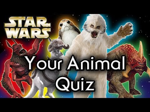Find out YOUR Star Wars ANIMAL Companion! - Star Wars Quiz