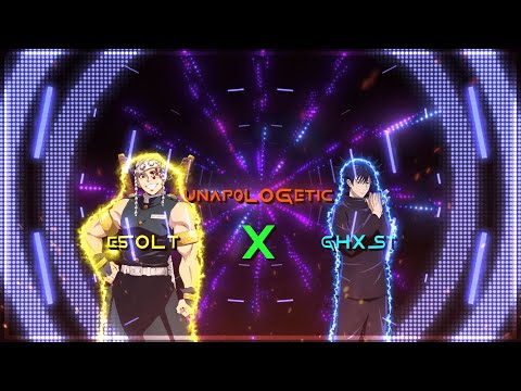 「 UNAPOLOGETIC🥶」 [AMV/EDIT] - 「JJK⛩ × Demon Slayer🔪 」- [ ft @Ghxst 😈]