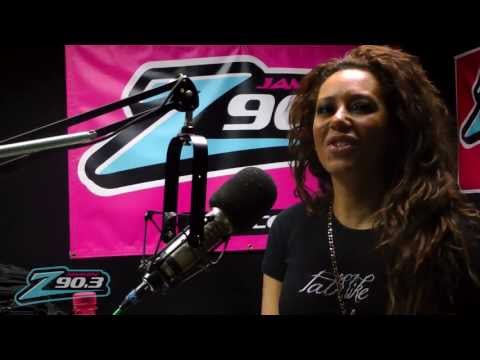 Mel B. Interview - Jammin' Z90 chats with Scary Spice