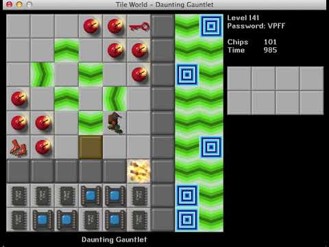 Let's Play Chip's Challenge: Walls of CCLP4 - Part 37 - The Wandering Walker